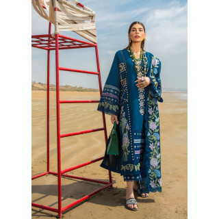 Crimson Eid Lawn Collection-2023-D7A